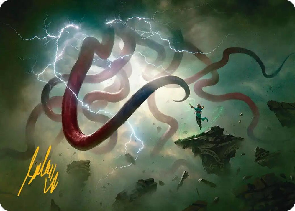 Image for Omnipresence Art Card (Gold-Stamped Signature) (21) (ASFRA) - Magic: The Gathering