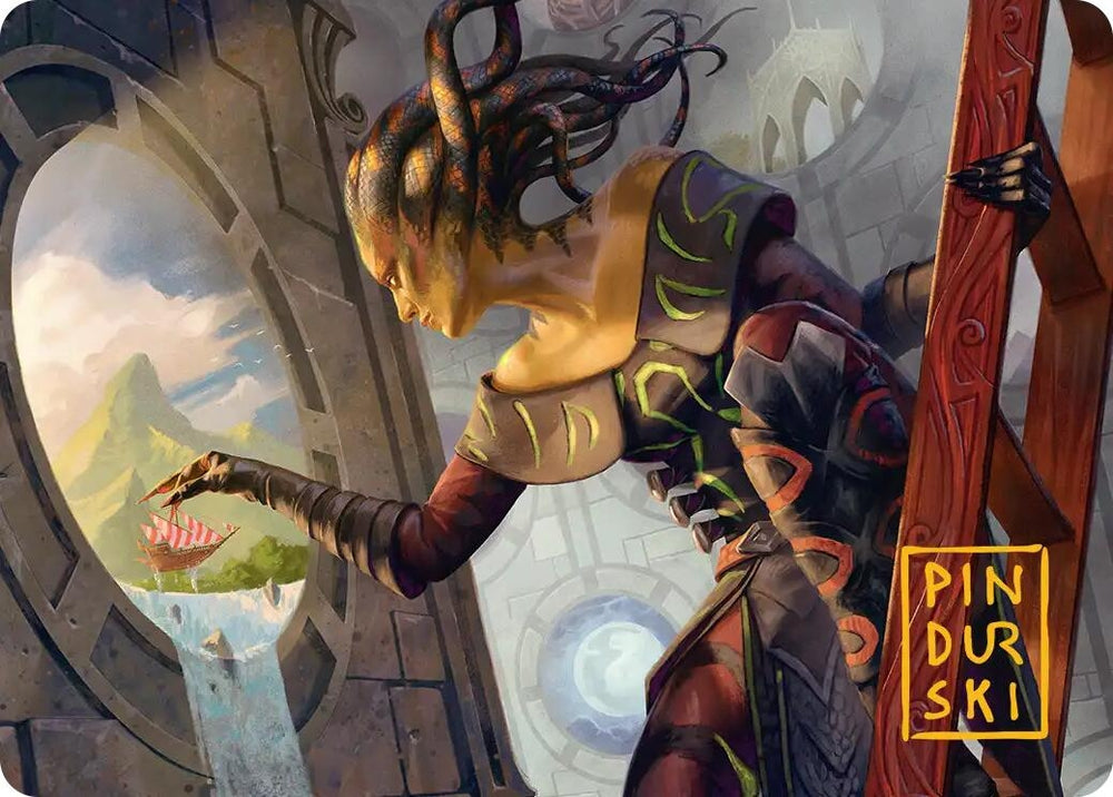 Image for Something Worth Saving Art Card (Gold-Stamped Signature) (22) (ASFRA) - Magic: The Gathering