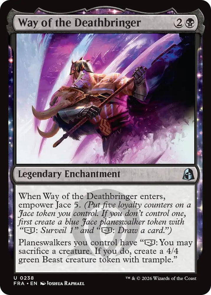 Image for Way of the Deathbringer (238) (FRA) - Magic: The Gathering