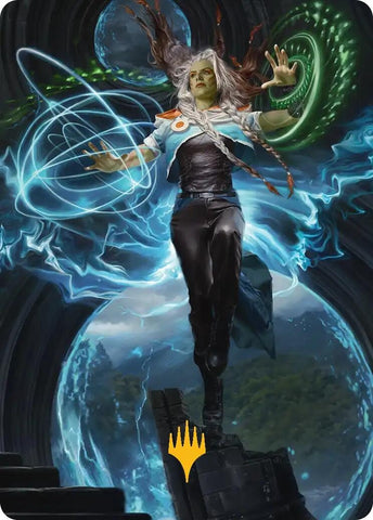 Image for Tam, the Possibility Art Card (Gold-Stamped) (34) (ASFRA) - Magic: The Gathering