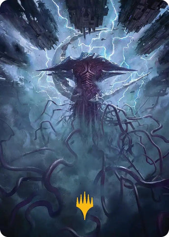 Image for Emrakul, the Exigent Doom Art Card (Gold-Stamped) (1) (ASFRA) - Magic: The Gathering