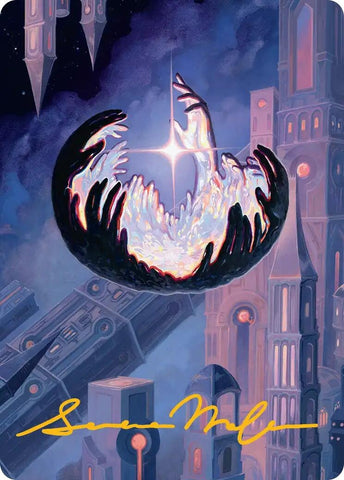 Image for Hall of Echoes Art Card (Gold-Stamped Signature) (54) (ASFRA) - Magic: The Gathering