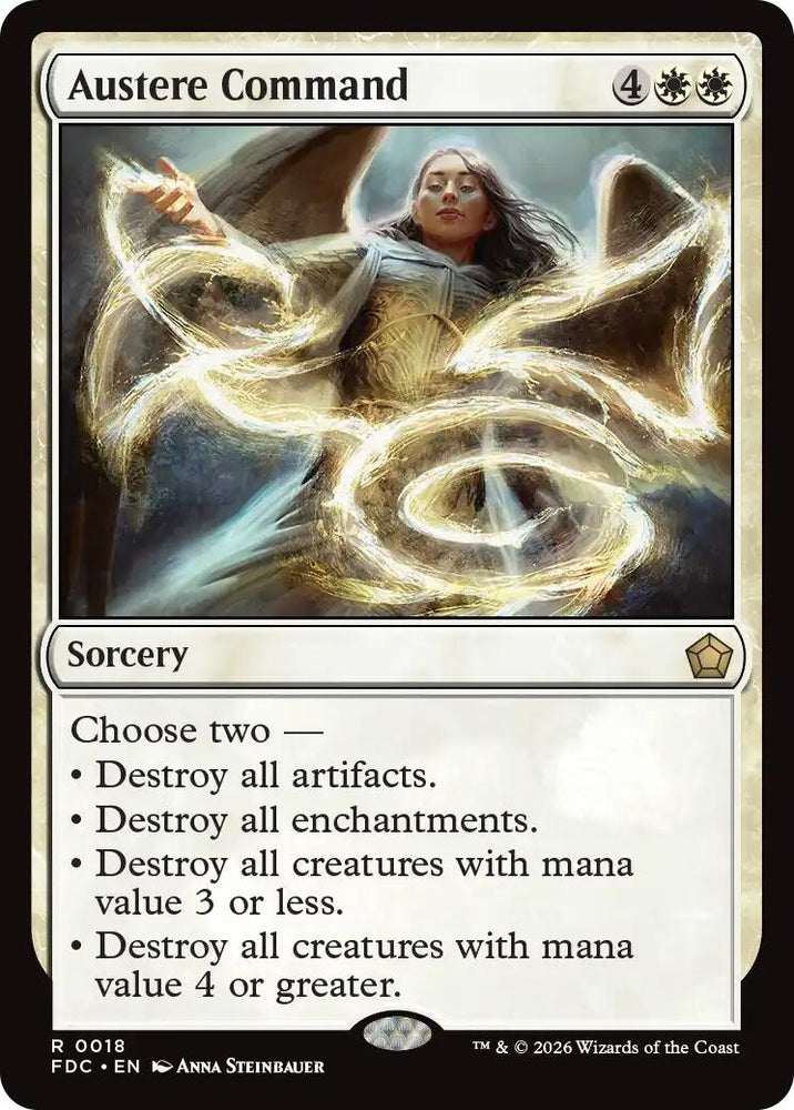 Image for Austere Command (18) (FDC) - Magic: The Gathering