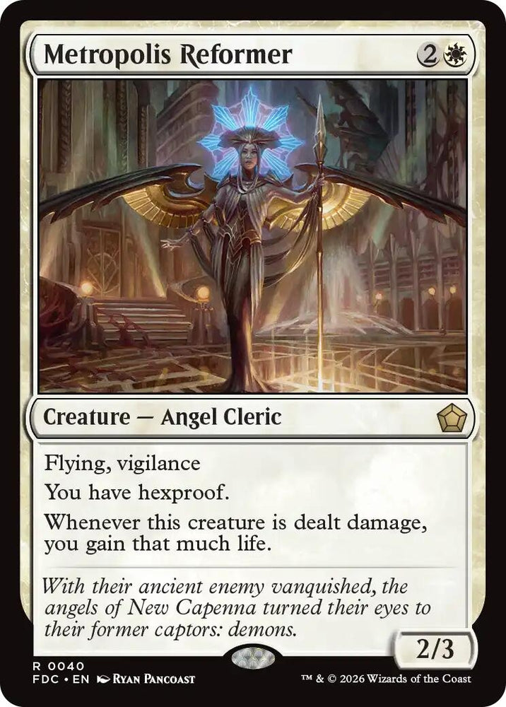 Image for Metropolis Reformer (40) (FDC) - Magic: The Gathering
