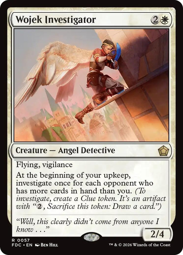 Image for Wojek Investigator (57) (FDC) - Magic: The Gathering