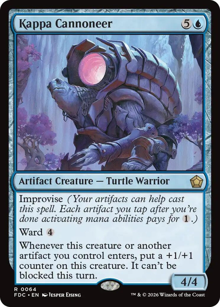 Image for Kappa Cannoneer (64) (FDC) - Magic: The Gathering