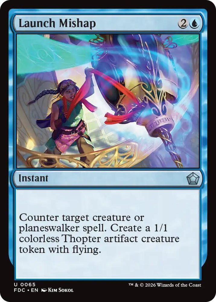 Image for Launch Mishap (65) (FDC) - Magic: The Gathering