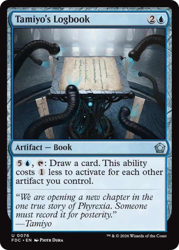 Image for Tamiyo's Logbook (76) (FDC) - Magic: The Gathering