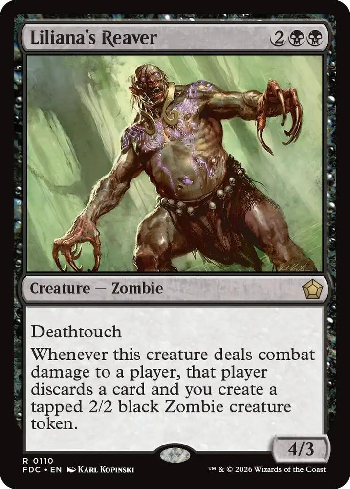 Image for Liliana's Reaver (110) (FDC) - Magic: The Gathering