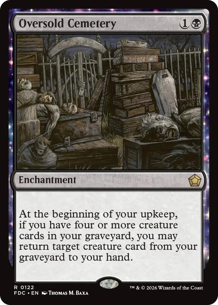 Image for Oversold Cemetery (122) (FDC) - Magic: The Gathering