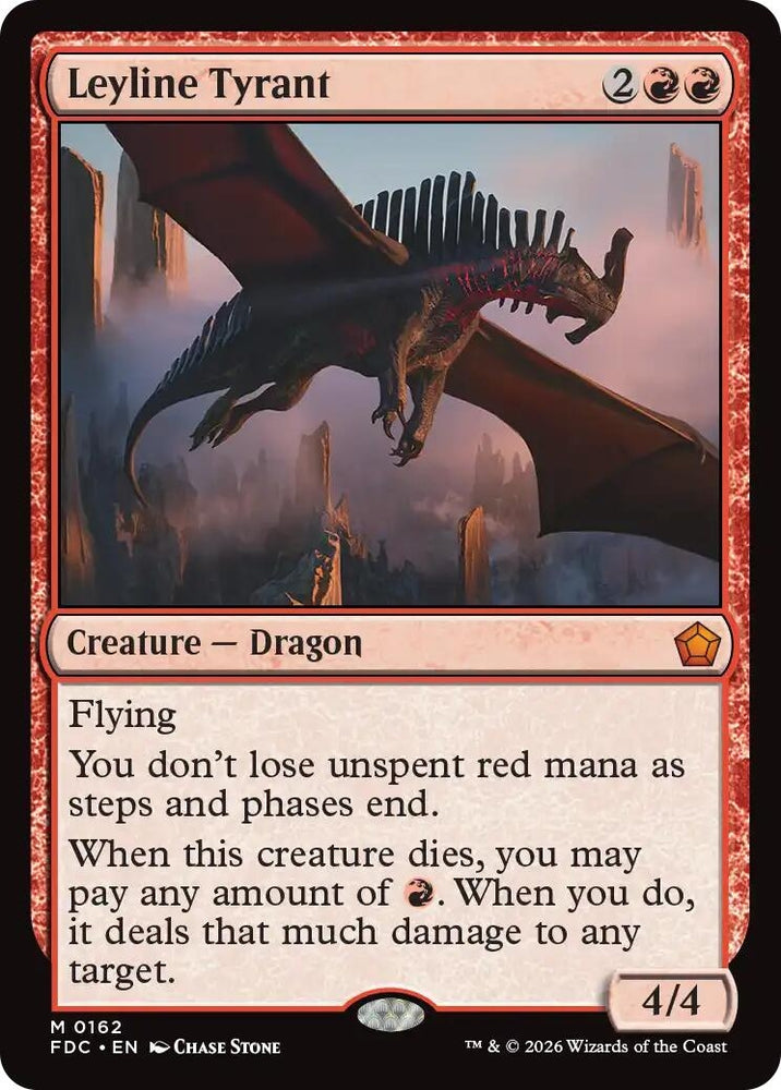 Image for Leyline Tyrant (162) (FDC) - Magic: The Gathering