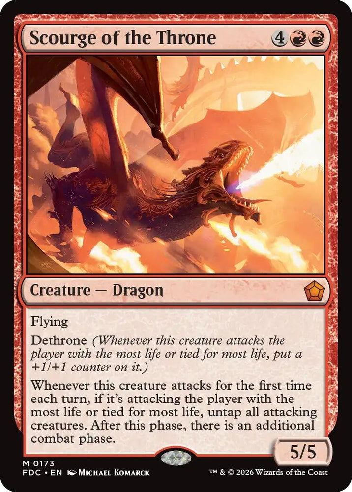 Image for Scourge of the Throne (173) (FDC) - Magic: The Gathering