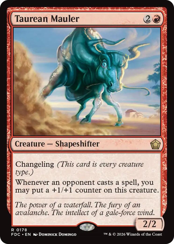 Image for Taurean Mauler (178) (FDC) - Magic: The Gathering