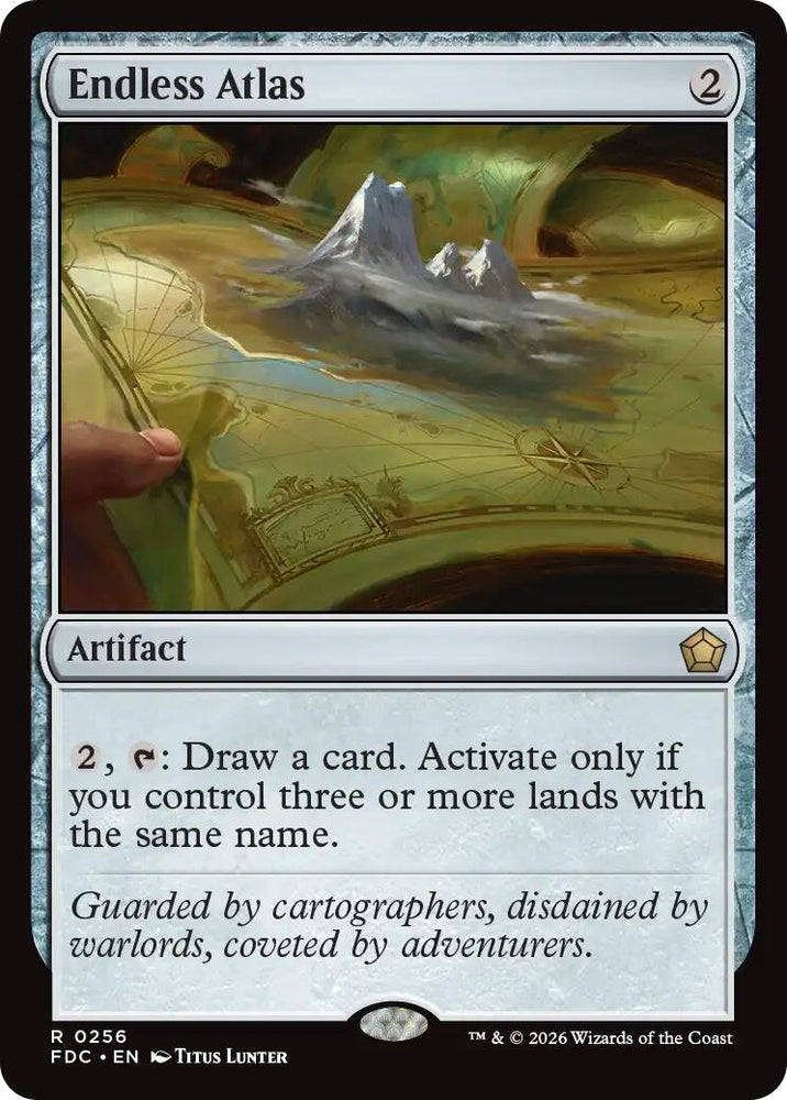 Image for Endless Atlas (256) (FDC) - Magic: The Gathering