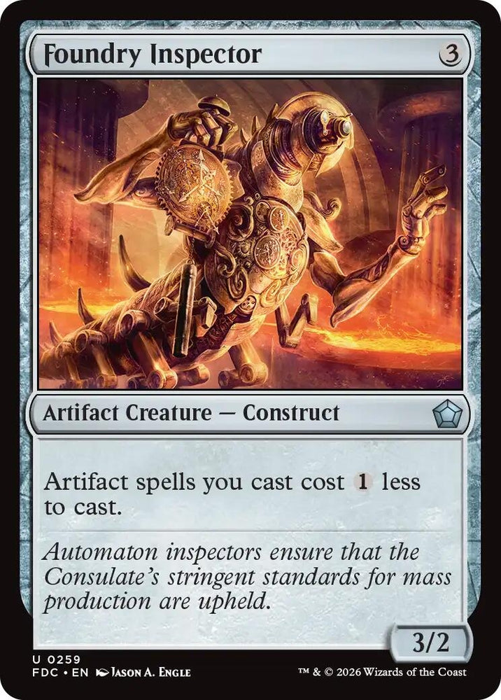 Image for Foundry Inspector (259) (FDC) - Magic: The Gathering