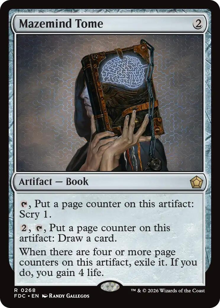 Image for Mazemind Tome (268) (FDC) - Magic: The Gathering