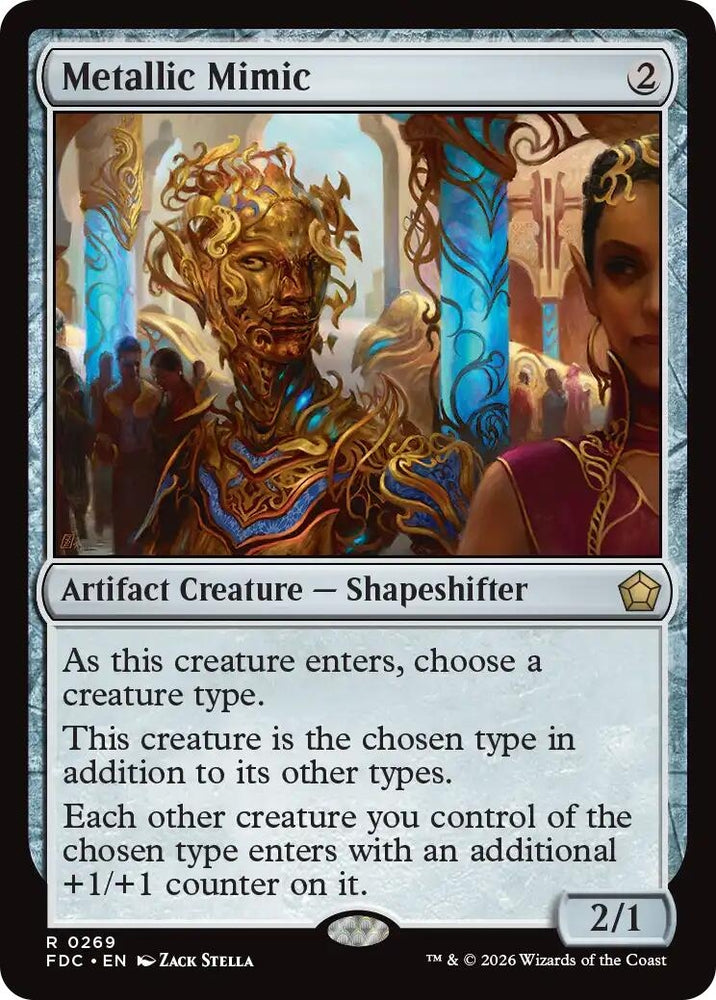 Image for Metallic Mimic (269) (FDC) - Magic: The Gathering