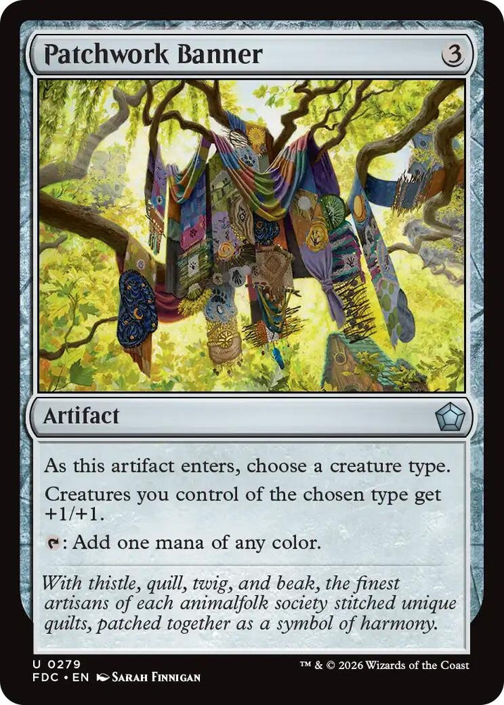 Image for Patchwork Banner (279) (FDC) - Magic: The Gathering