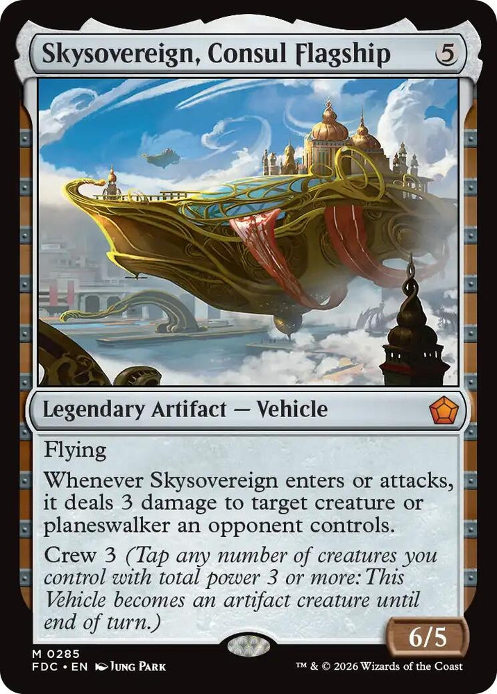Image for Skysovereign, Consul Flagship (285) (FDC) - Magic: The Gathering