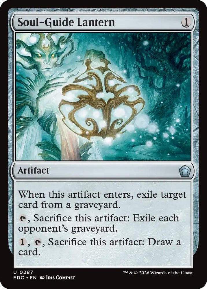 Image for Soul-Guide Lantern (287) (FDC) - Magic: The Gathering