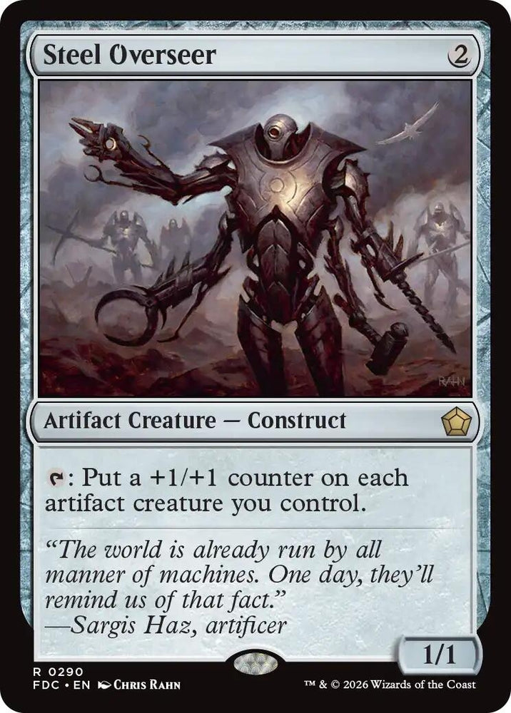 Image for Steel Overseer (290) (FDC) - Magic: The Gathering