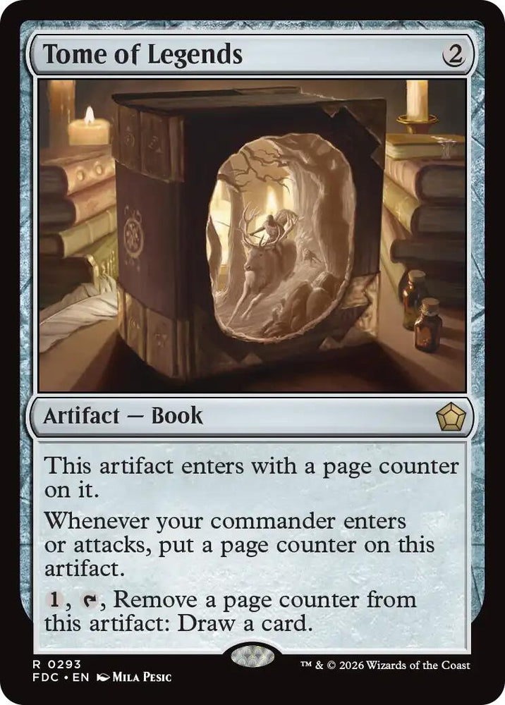 Image for Tome of Legends (293) (FDC) - Magic: The Gathering