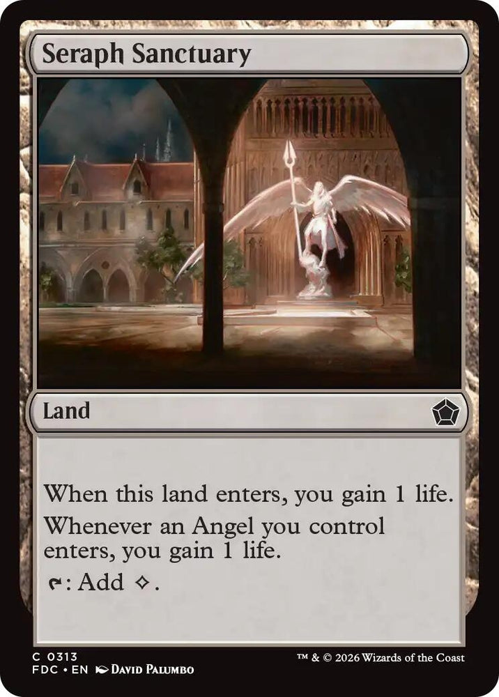Image for Seraph Sanctuary (313) (FDC) - Magic: The Gathering