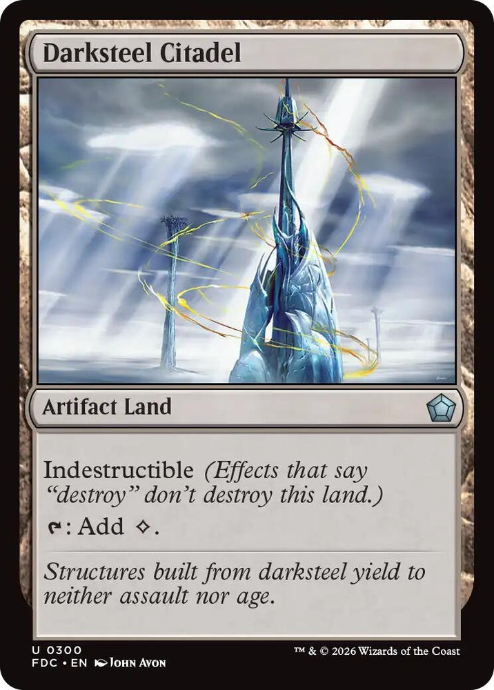 Image for Darksteel Citadel (300) (FDC) - Magic: The Gathering