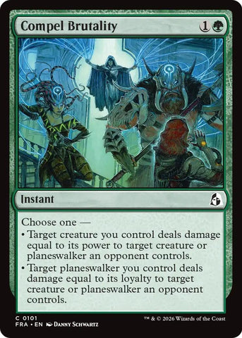 Image for Compel Brutality (101) (FRA) - Magic: The Gathering