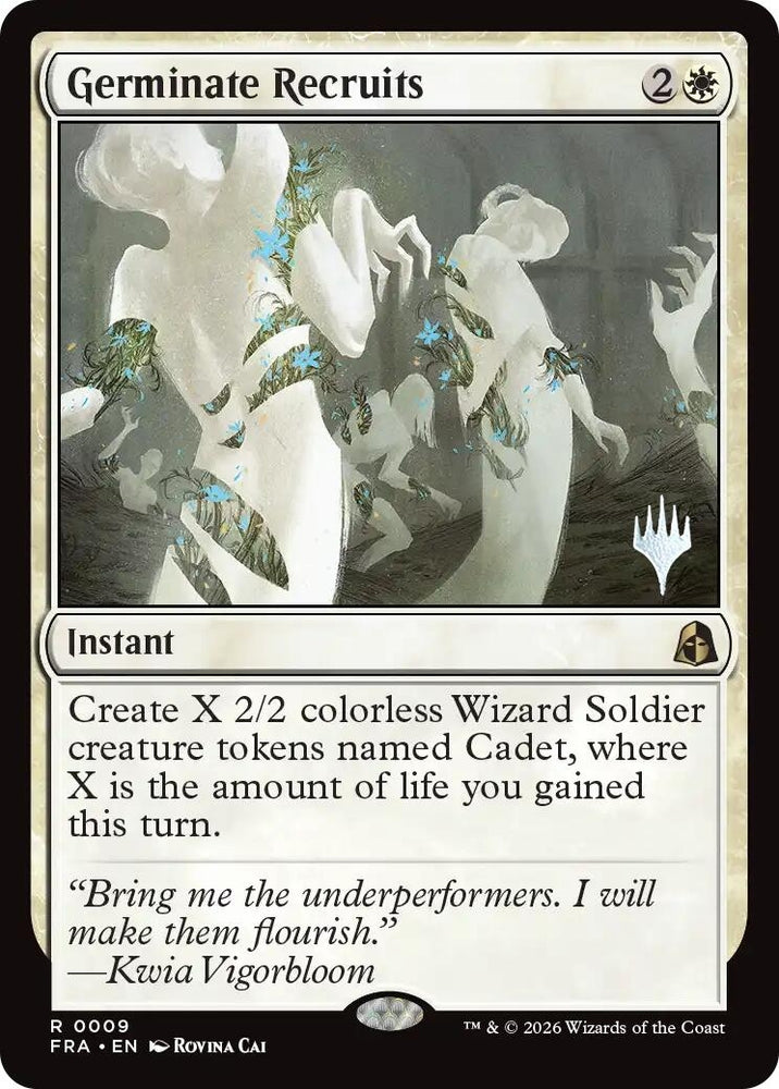 Image for Germinate Recruits (9) (PPFRA) - Magic: The Gathering