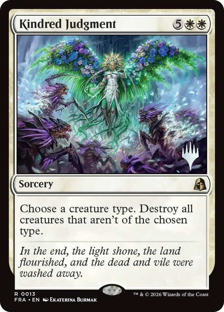 Image for Kindred Judgment (13) (PPFRA) - Magic: The Gathering