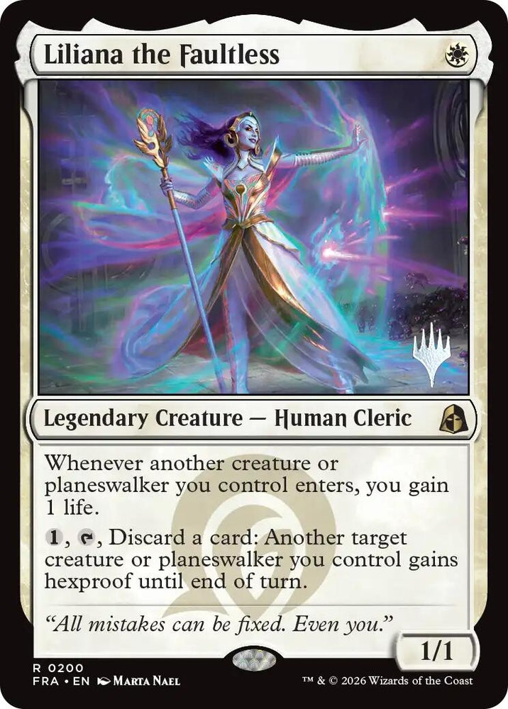 Image for Liliana the Faultless (200) (PPFRA) - Magic: The Gathering