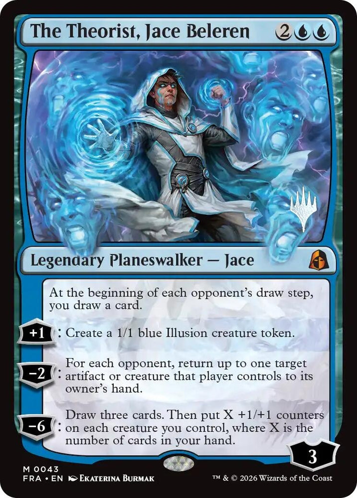 Image for The Theorist, Jace Beleren (43) (PPFRA) - Magic: The Gathering