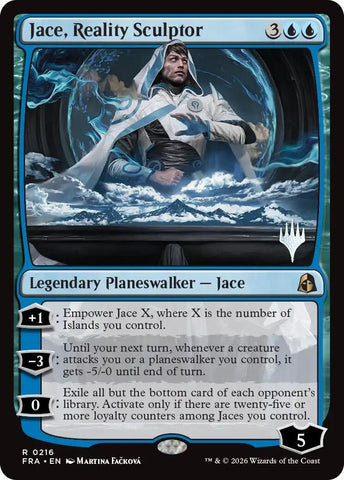 Image for Jace, Reality Sculptor (216) (PPFRA) - Magic: The Gathering