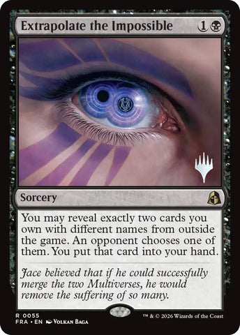 Image for Extrapolate the Impossible (55) (PPFRA) - Magic: The Gathering