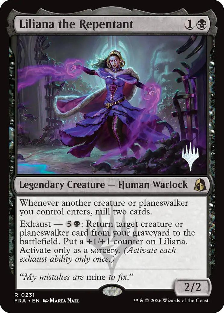 Image for Liliana the Repentant (231) (PPFRA) - Magic: The Gathering