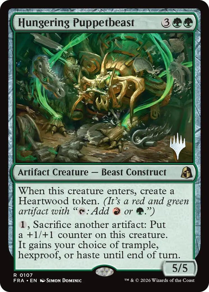 Image for Hungering Puppetbeast (107) (PPFRA) - Magic: The Gathering