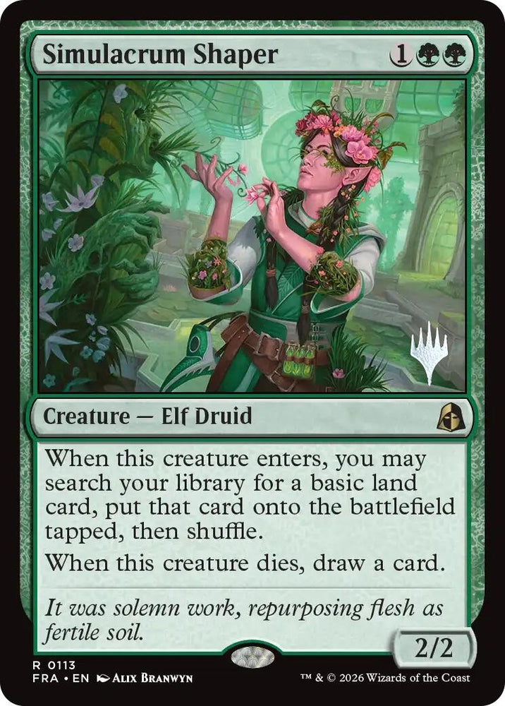 Image for Simulacrum Shaper (113) (PPFRA) - Magic: The Gathering