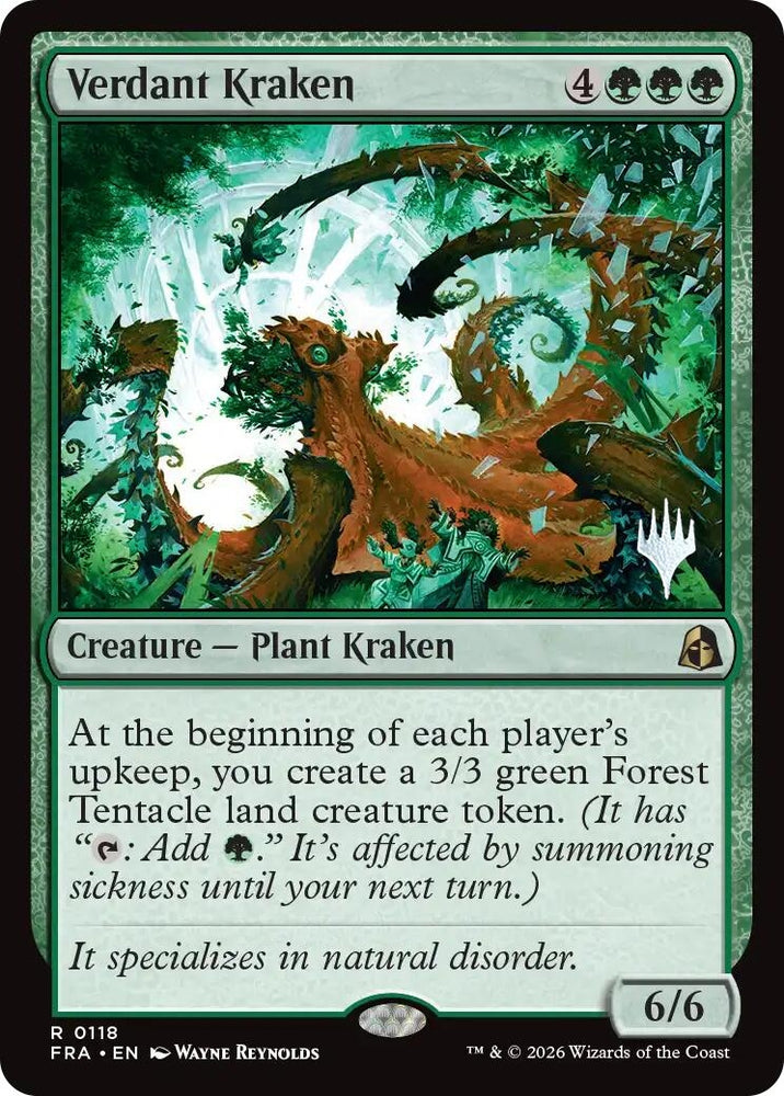 Image for Verdant Kraken (118) (PPFRA) - Magic: The Gathering