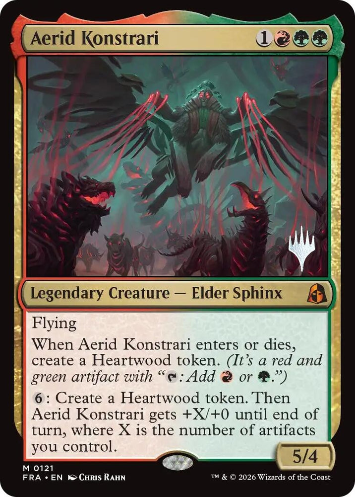 Image for Aerid Konstrari (121) (PPFRA) - Magic: The Gathering