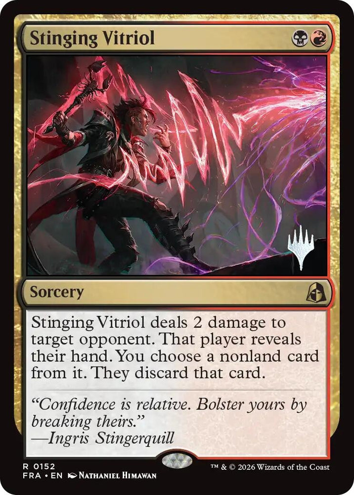 Image for Stinging Vitriol (152) (PPFRA) - Magic: The Gathering