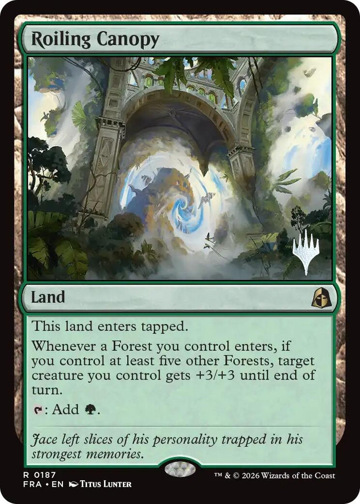 Image for Roiling Canopy (187) (PPFRA) - Magic: The Gathering