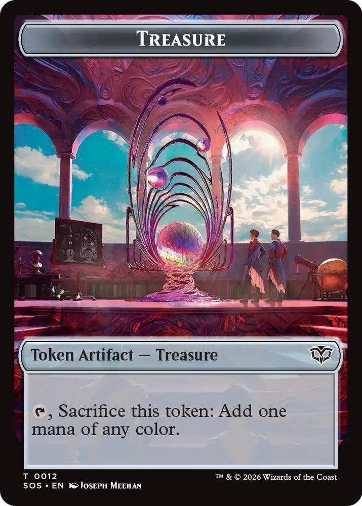 Image for Treasure // Food Double-Sided Token (12 // 27) (SOS) - Magic: The Gathering