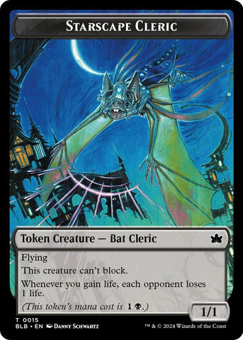 Image for Starscape Cleric // Treasure Double-Sided Token (15 // 12) (SOS) - Magic: The Gathering