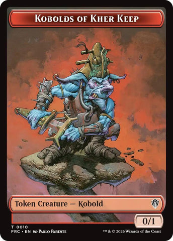Image for Kobolds of Kher Keep // Phyrexian Mite Double-Sided Token (10 // 16) (FRC) - Magic: The Gathering