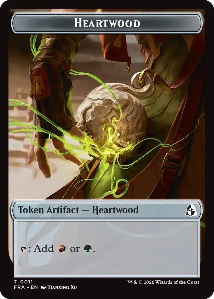Image for Heartwood // Thopter Double-Sided Token (11 // 14) (FRA) - Magic: The Gathering