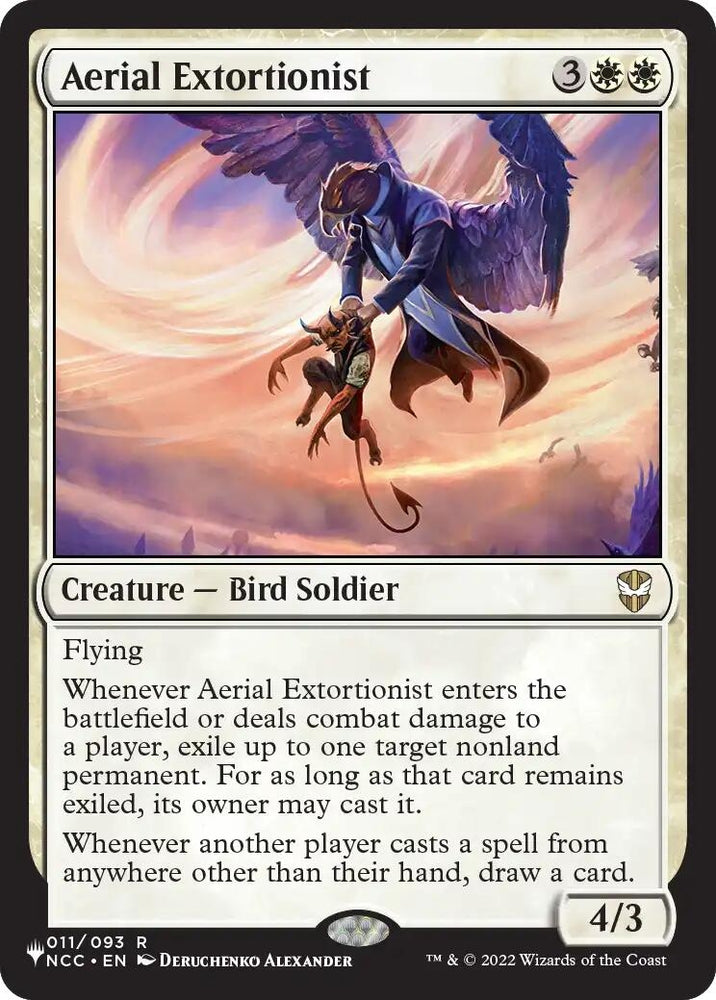 Image for Aerial Extortionist (11) (LIST) - Magic: The Gathering