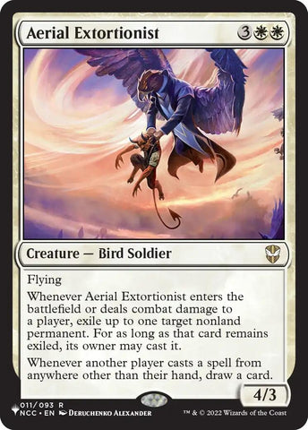 Image for Aerial Extortionist (11) (LIST) - Magic: The Gathering