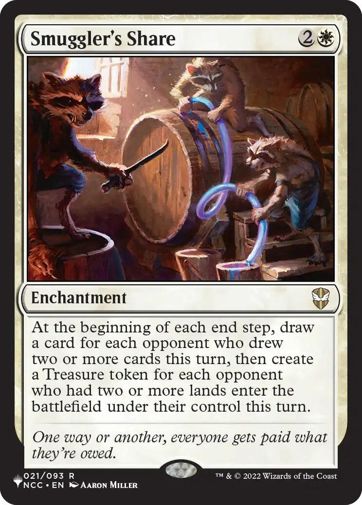 Image for Smuggler's Share (21) (LIST) - Magic: The Gathering