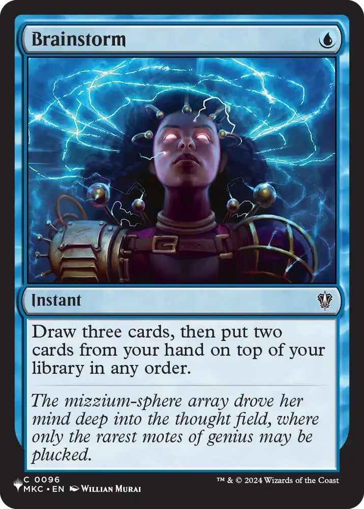 Image for Brainstorm (MKC) (96) (LIST) - Magic: The Gathering